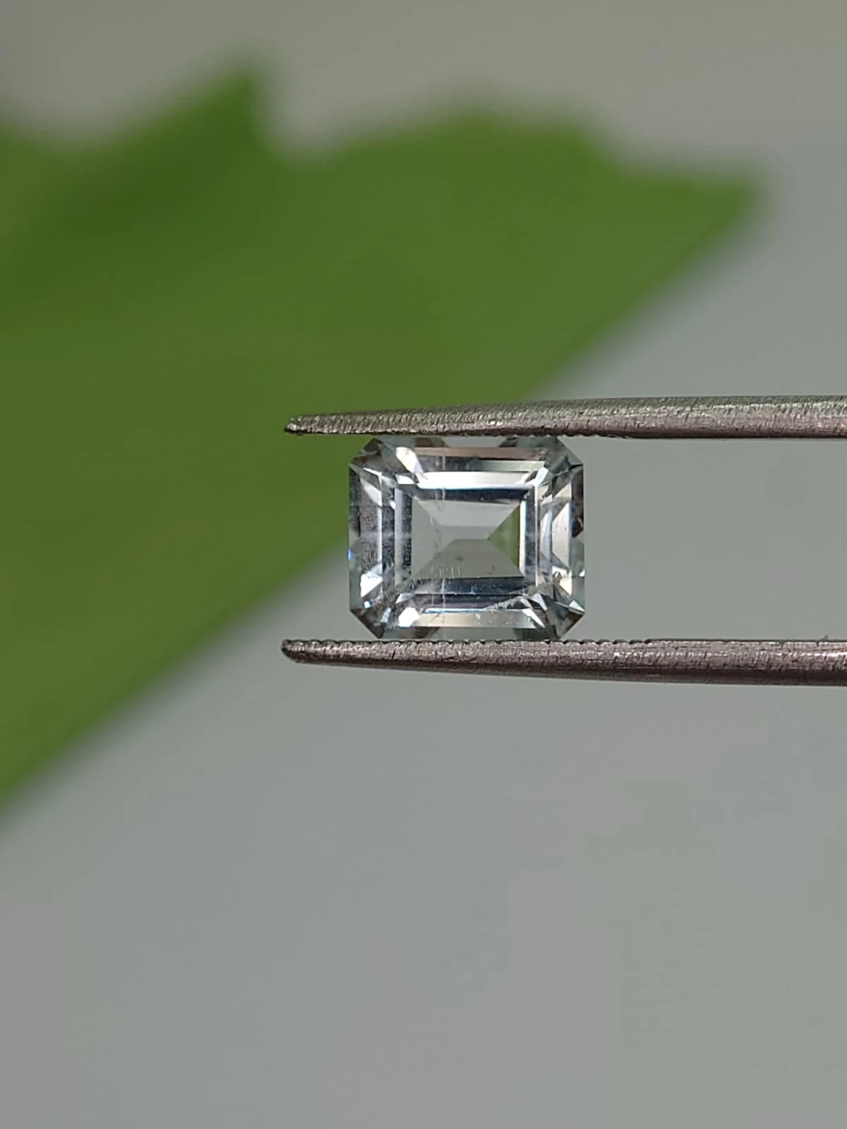 2.4ct Emerald Faceted Natural Aquamarine from Nigeria — view 6